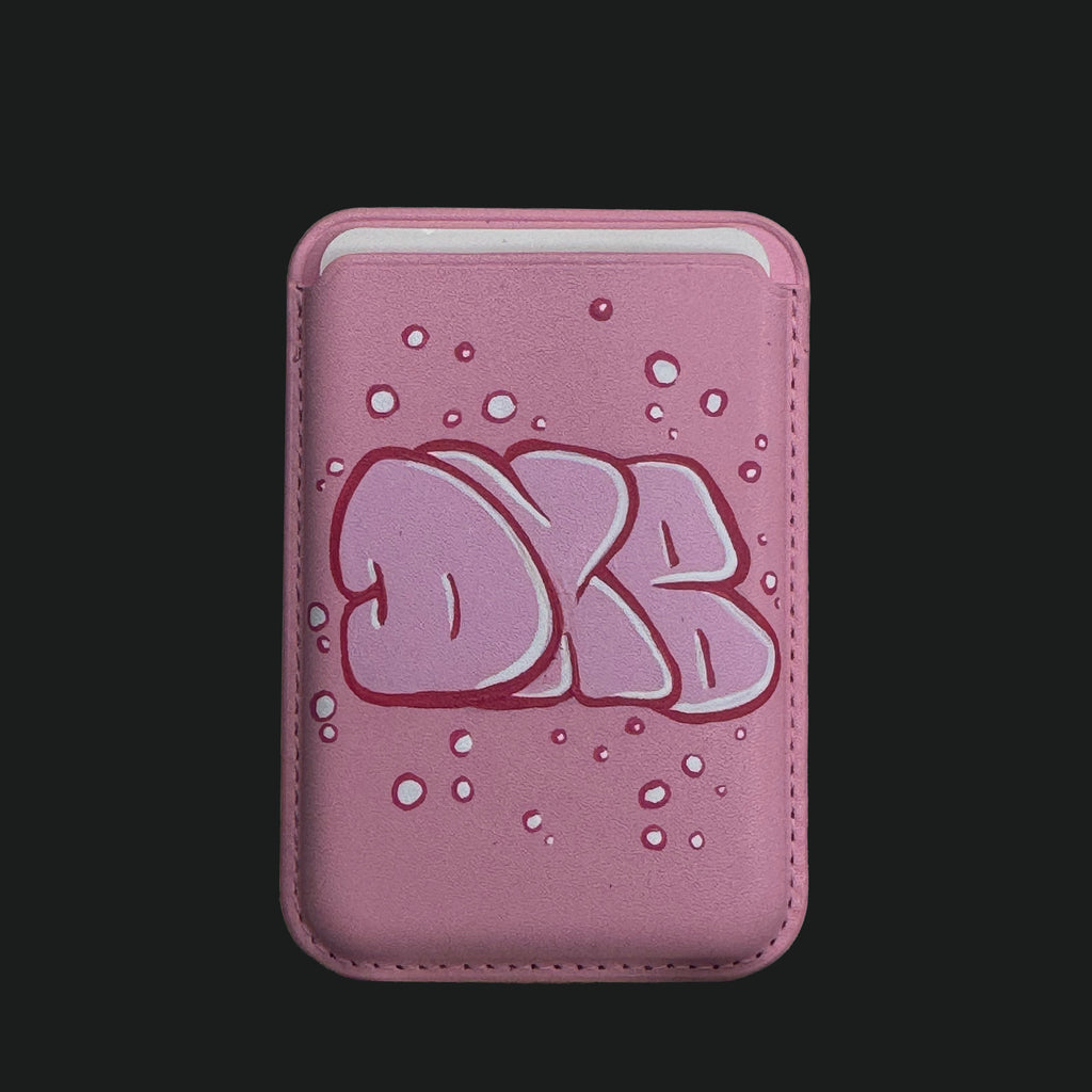 Magnetic Card Holder - DXB bubble graffiti