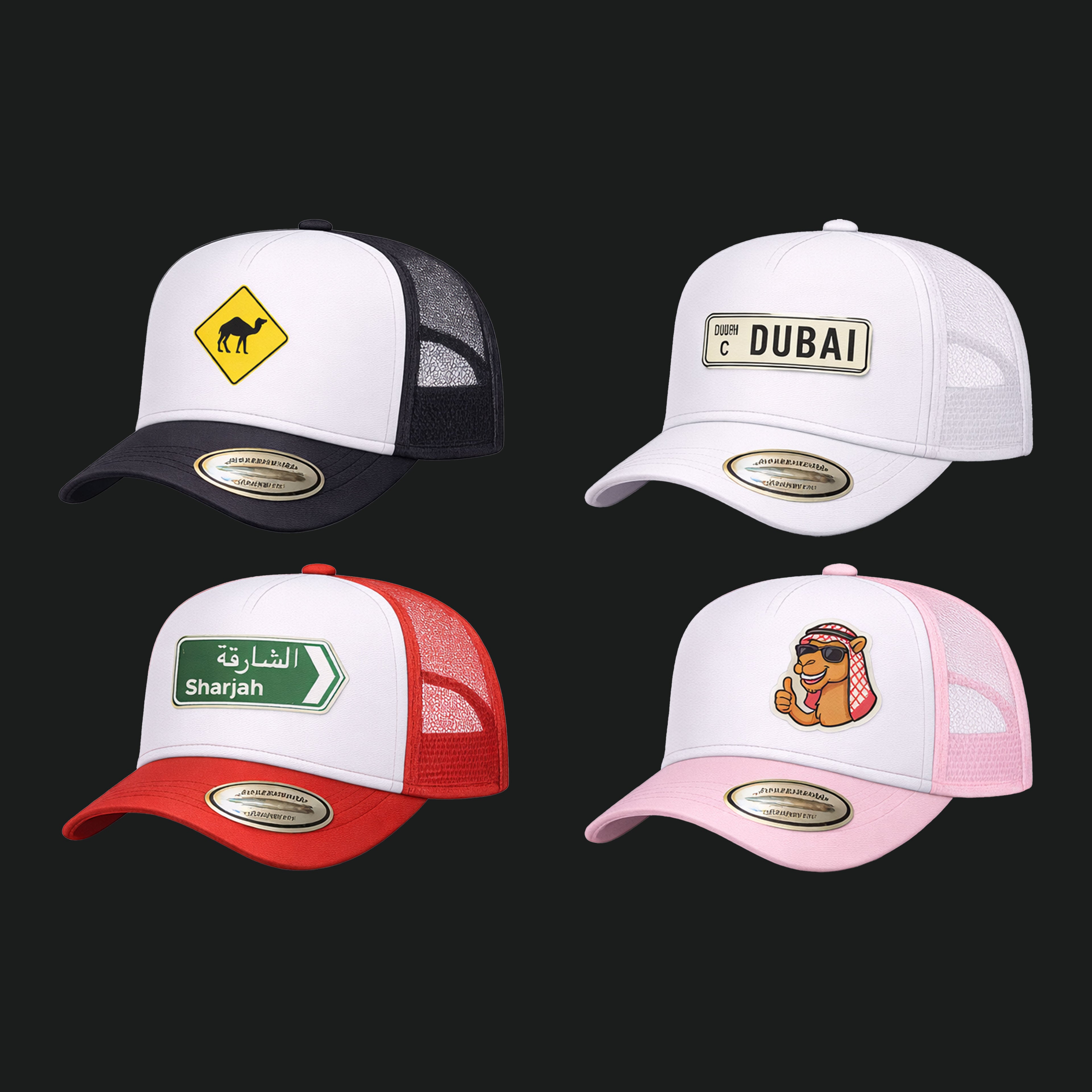 Customized Tracker Hat