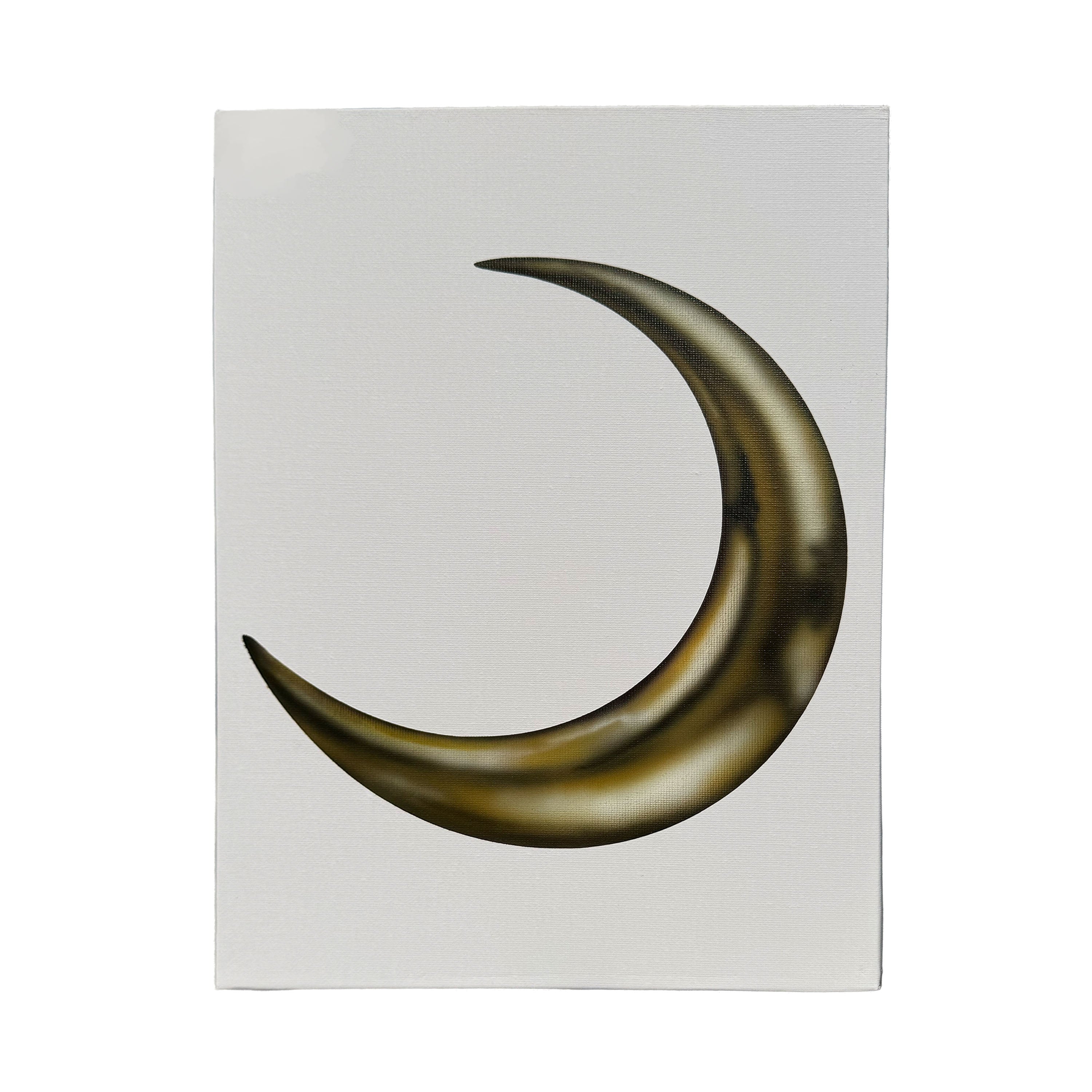Golden Moon – Original Airbrushed Painting