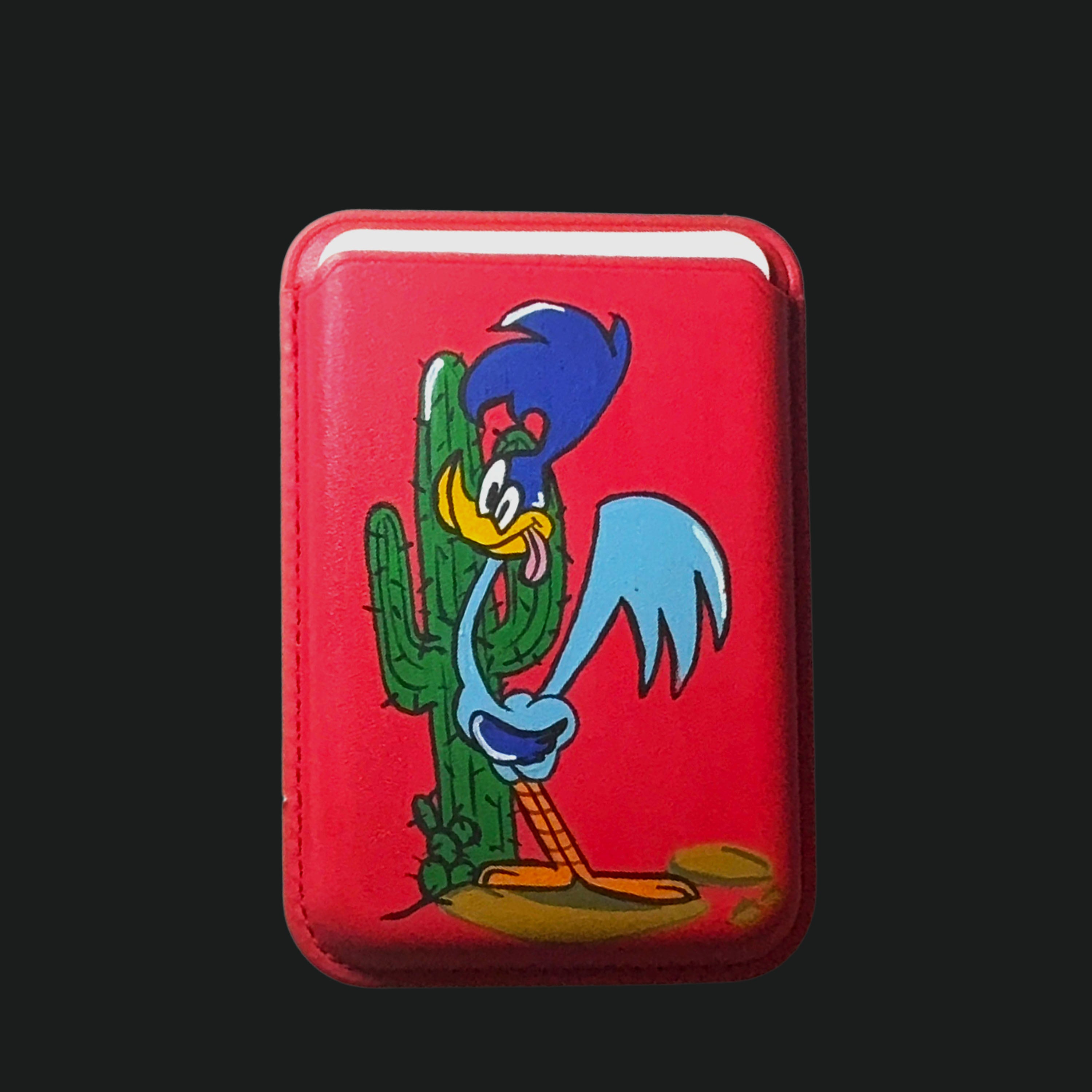 Magnetic Card Holder - Road Runner